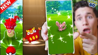 *NEW* SHINY MINCCINO, CINCCINO, DARUMAKA, RESEARCH & MORE! Lunar New Year Event in Pokémon GO