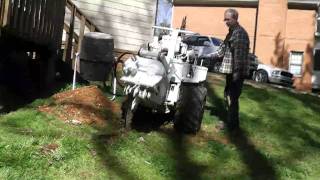 Vibratory plow in action part 1