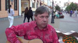 Уличный музыкант классно играет и поет! Buskers! Street! Musik! Cover! КЛАСС!!!
