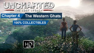 Uncharted The Lost Legacy Walkthrough Gameplay Chapter 4- The Western Ghats / 100% Collectibles