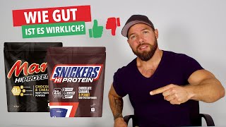 Snickers & Mars Hi Protein Powder Proteinpulver ?? im Test | Muskelmacher Shop