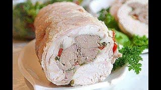 Куриный рулет-Легко и просто.