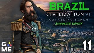 Deity Brazil - Seven Seas Map - June 2019 Update | Civ - Gathering Storm | Episode 11 [Next Wonders]