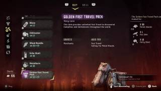 Horizon Zero Dawn location buy travel unlimited