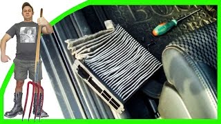 ЗАМЕНА САЛОННОГО ФИЛЬТРА Ниссан Тиида