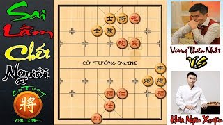 Sai Lầm Khi Tưởng Thắng Chắc - Hứa Ngân Xuyên Vs Vương Thiên Nhất - Cờ Tướng Online