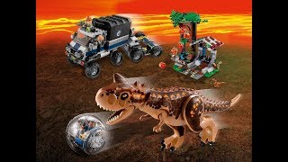 Обзор набора LEGO 75929 "Побег от карнотавра на гиросфере"