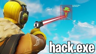 fortnite'ta hile ile karşılaştım..
