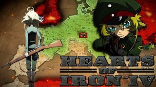 Аннексируем Европу / Hearts of Iron IV Youjo Senki (Военная хроника маленькой девочки) / 3 серия
