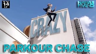 Hawaii Five-0 Parkour Chase with Jesse La Flair