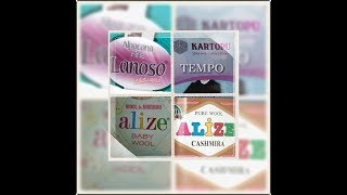Kartopu Tempo, Lanoso Alpacana Fine, Alize Cashmira