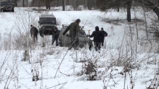 UAZ+Suzuki Jimny+Mitsubishi L200+Jeep Wrangler+Lada Niva+GAZ3308 off road,Масленица 2013г.