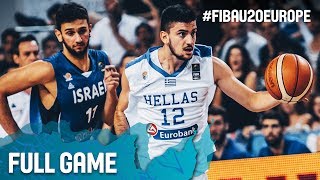 Greece v Israel - Full Game - Final - FIBA U20 European Championship 2017