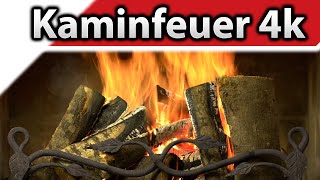 4K ► Kaminfeuer ? 5 Stunden entspannender Holzkamin ? Ultra HD 2160p UHD Full HD 1080p
