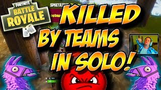 Killed by Teamers in FORTNITE Battle Royale! - (Volume #1) - Fortnite BR Solo - Xbox One