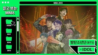 [믿고보는MMA] ※소름주의※ 방탄소년단(BTS) - IDOL Full.ver