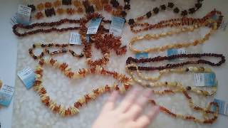 Натуральный ЯНТАРЬ - бусы и колье -  из Калининграда!!!! Продажа.
