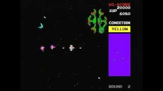 Namco Museum Vol. 1 Bosconian (Playstation) Game Play