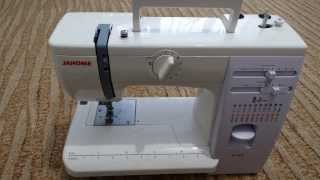 Обзор швейной машины JANOME 419S / Sewing machine JANOME 419S