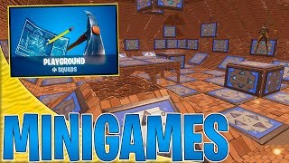 MINIGAMES I PLAYGROUND v3! - Dansk Fortnite