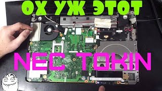 Ремонт ноутбука Toshiba L300. Перезагружается, зависает, артефачит (не отвал)