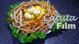 Салат "ГНЕЗДО ГЛУХАРЯ"