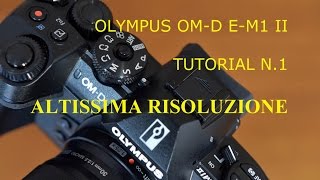 Foto in altissima risoluzione con Olympus OM-D E-M1 MarkII
