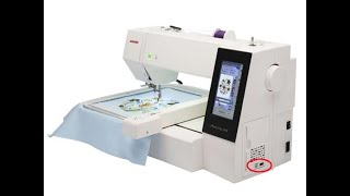 Распаковка машины Janome Memory Craft 500e