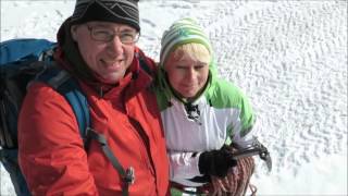 Горный туризм: учимся ходить в "кошках".