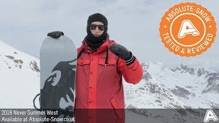 2017 / 2018 | Never Summer West Snowboard | Video Review