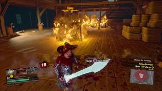 Dead Rising 4 - Maniac Rumor Event: Scare King Bossfight Gameplay (Raining Nails & Fire Starter)