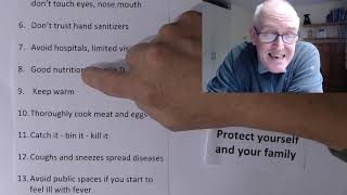 Coronavirus, Protect yourself and family