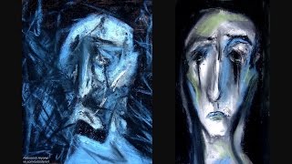 SPEED PAINTING Depressive Abstracts Pastel Art - Новое направление в живописи [6]