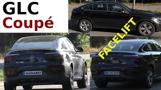 Mercedes Erlkönig GLC Coupe Facelift 2019 C253 Schnappschuss Video - snapshot video 4K