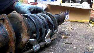2000-2005 Hyundai Accent front strut replacement