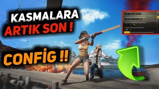 PUBG MOBİLE KASMA SORUNU ARTIK BİTTİ !! KASMAYI ORTADAN KALDIRAN EFSANE CONFİGLER - (13.0) EK?