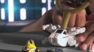 A2844 A2845 Настольные игры Hasbro Games Angry Birds Star Wars Дженга Сражение и Звезда Смерти