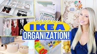 22 Clever IKEA Organization Ideas!