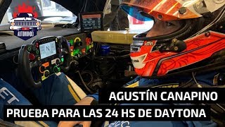 ?? AGUSTÍN CANAPINO EN ACCIÓN EN DAYTONA