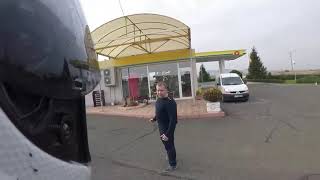 Борзое тело получил по голове!