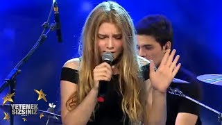 Aleyna Tilki yarı final performansı! | Yetenek Sizsiniz Türkiye