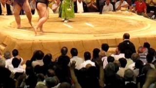 2009年大相撲名古屋場所11日目 魁皇 vs 朝青龍