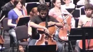 Dane Johansen - Elliott Carter, Cello Concerto, Part 1