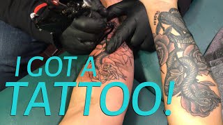 GETTING TATTOO AT 16 YEARS OLD! (not clickbait)