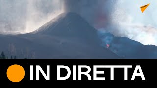 La Palma, nuova eruzione dal cratere del Cumbre Vieja