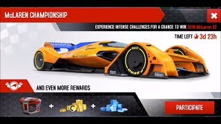 Asphalt 8 The New King 2018 McLaren X2 championship French Guiana all main goals