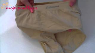 Kalhotky Bellissima Midi slip - nudo tělová