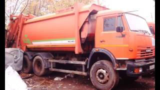 Мусоровоз портальный МКЗ-4804-01 2012 г КАМАЗ-65115 (6х4)  1380 т руб T:+79854532052