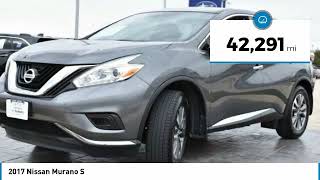2017 Nissan Murano Grapevine TX, Plano TX, Ft. Worth TX K3452077A