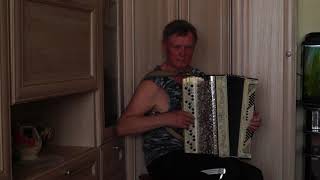 Виктор Гречкин (баян) - старинный вальс ''Разбитая жизнь''